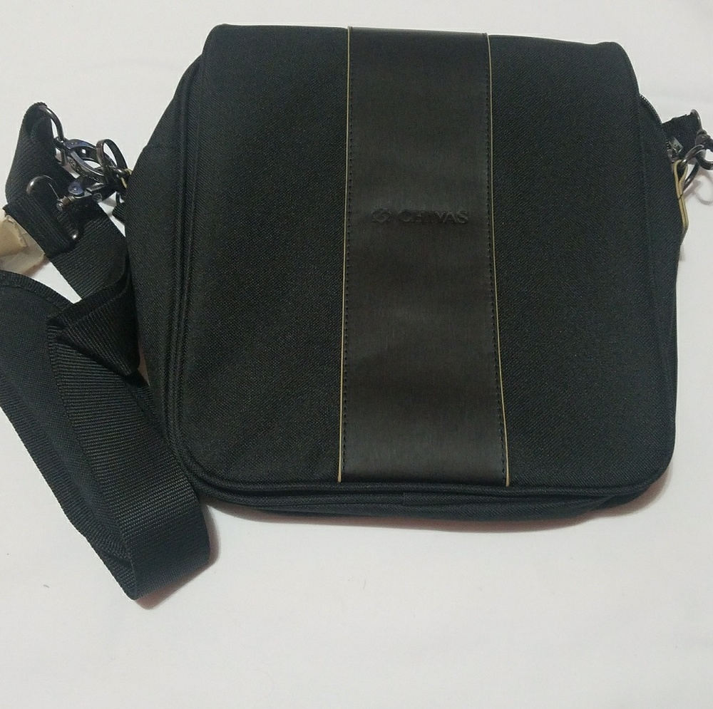 Black Chivas Messenger bag